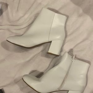 White Booties